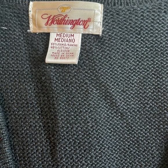 Black beaded Vest - Picture 4 of 5